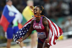Read more about the article Sha’Carri Richardson Wins 100m World Championships Debut